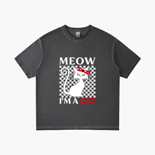 Meow I'm A Cat - Halloween Costume Gradient T Shirts