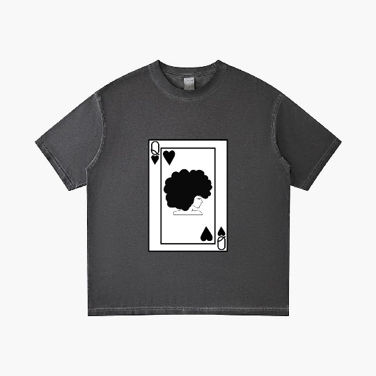 Black Queen Gradient T Shirts