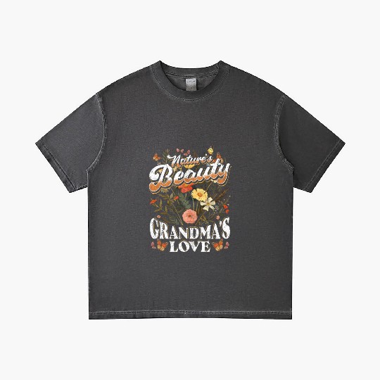 Grandma Wildflower Floral Nature Love Gradient T Shirts