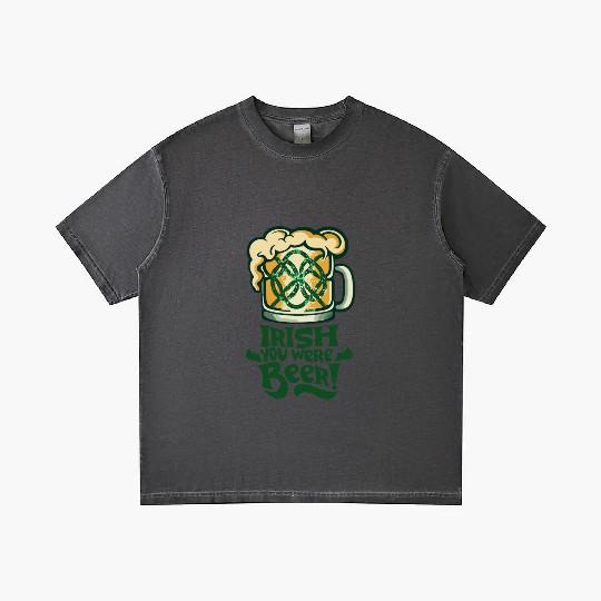 Irish you were beer Gradient T Shirts
