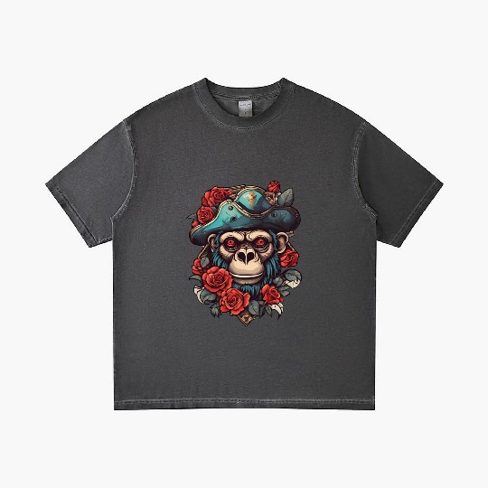 Pirate Monkey / Ahoi / Rose / Anchor / Animal Gradient T Shirts