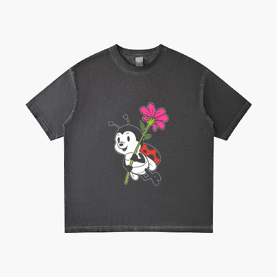 Cute Ladybug Nature Lover Gift Gradient T Shirts