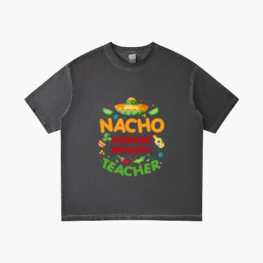Nacho Average Biology Teacher Cinco De Mayo Gradient T Shirts