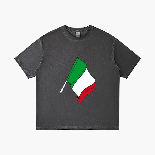Flag of Italy Gradient T Shirts
