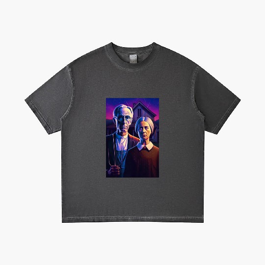 American Gothic Gradient T Shirts