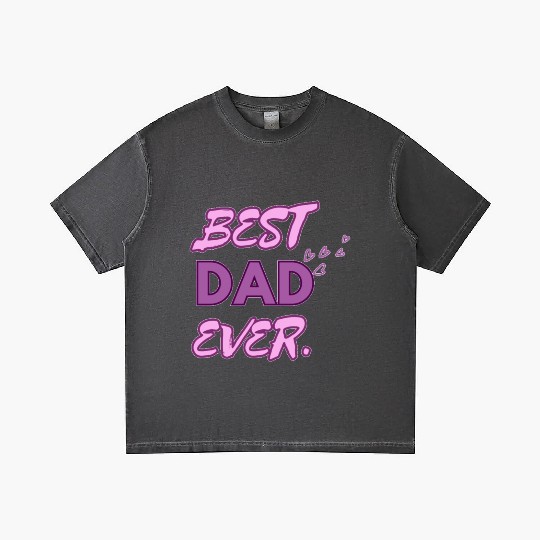BEST DAD EVER Gradient T Shirts
