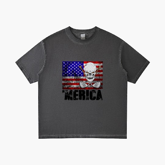 Merica Golf Gradient T Shirts