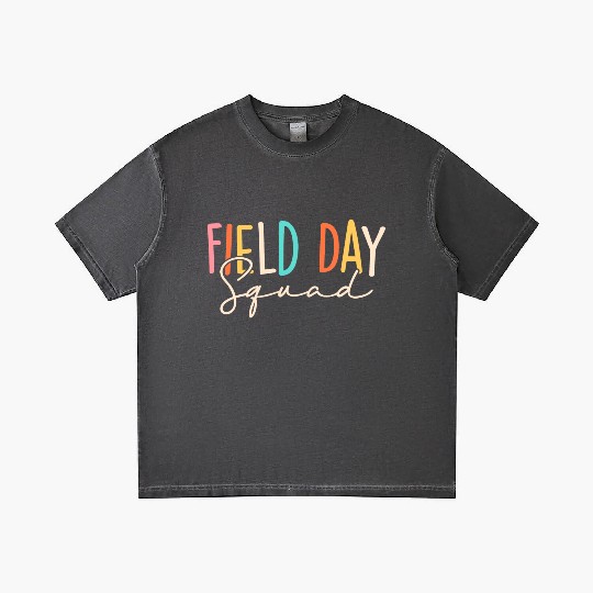 Field Day Squad Cool Student Teacher Last Day Of Gradient T Shirts