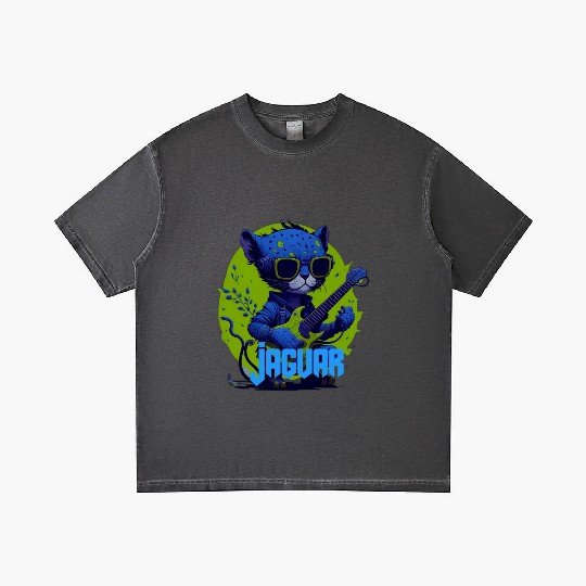 Baby Jaguar Guitar Gradient T Shirts
