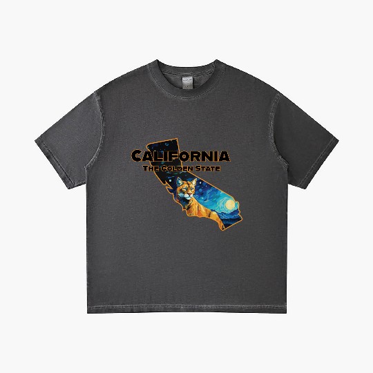 California Wildlife - mountain lion Gradient T Shirts
