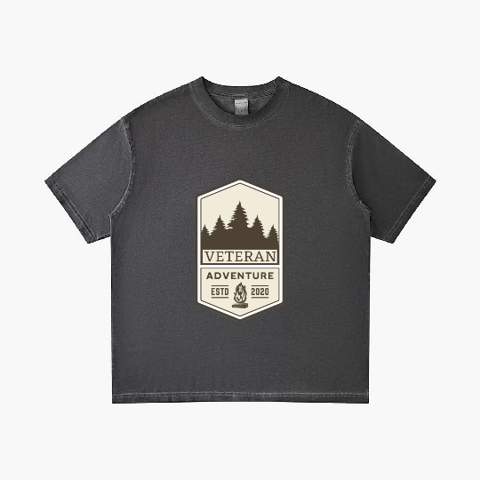 veteran adventure Gradient T Shirts