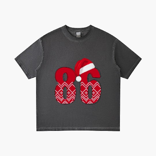 86 Christmas Years - Number Eighty Six Gradient T Shirts
