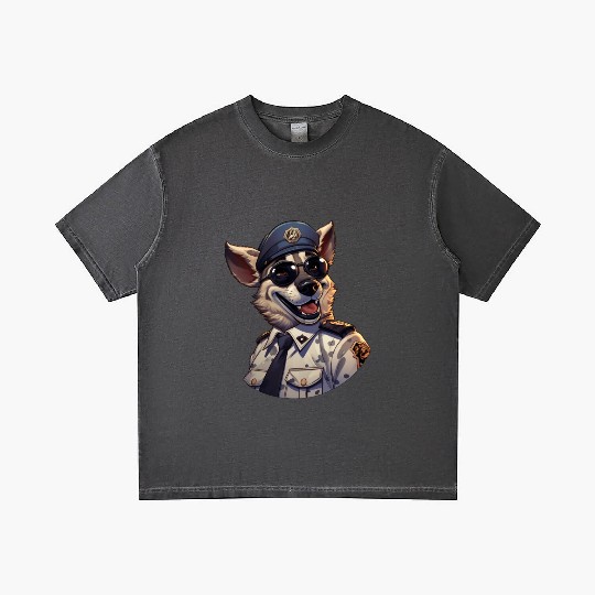 Police hyena Gradient T Shirts