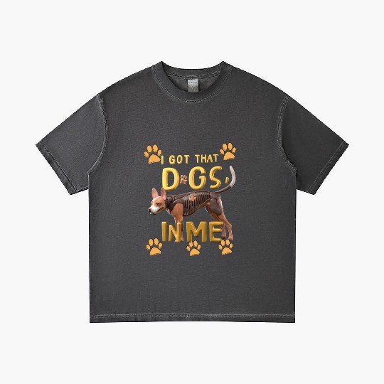 i got that dog in me xray funny saying meme Gradient T Shirts