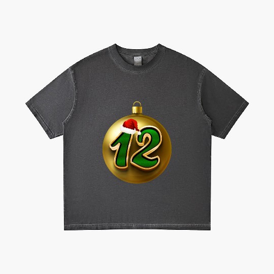 12 Dozen Christmas Balls Decorations - NR Twelve Gradient T Shirts