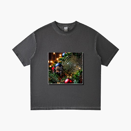 Spider web tree Gradient T Shirts