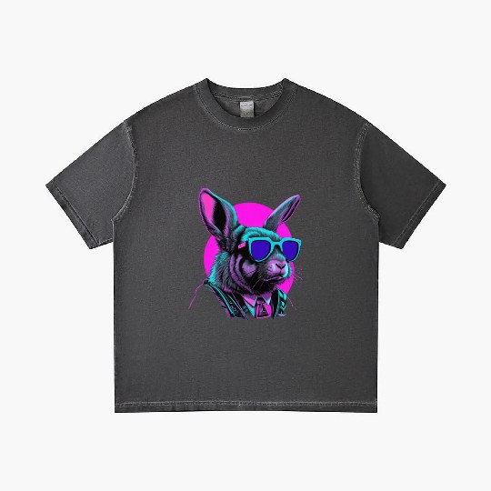 Vaporwave Easter Bunny Gradient T Shirts