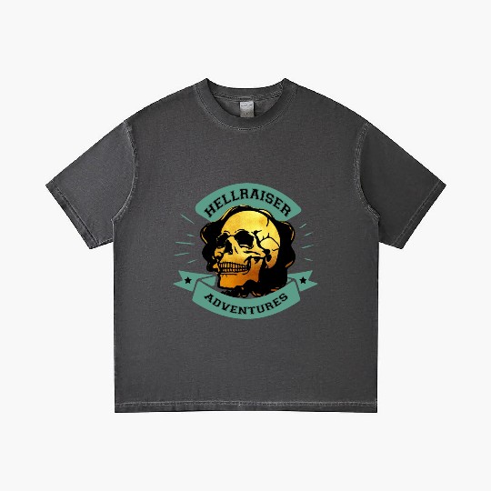 Gilded Skull Hellraiser Adventure Gradient T Shirts