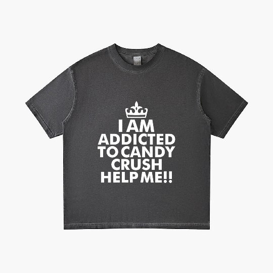 I m addicted to candy crush help me Gradient T Shirts