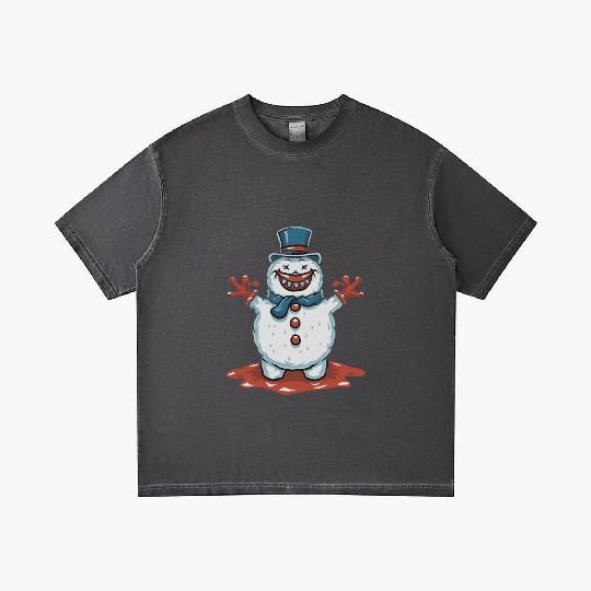 frosty snowman creepy Gradient T Shirts