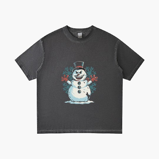 frosty snowman creepy Gradient T Shirts