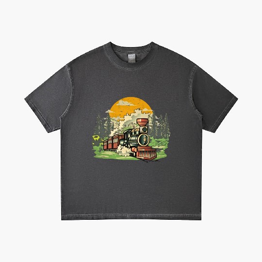 Christmas North Pole Polar Express All Abroad Xmas Gradient T Shirts