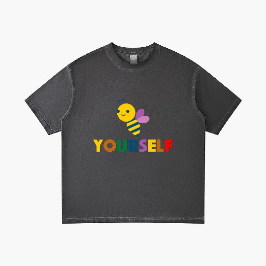 Bee Yourself Lesbeean Lesbian Gradient T Shirts
