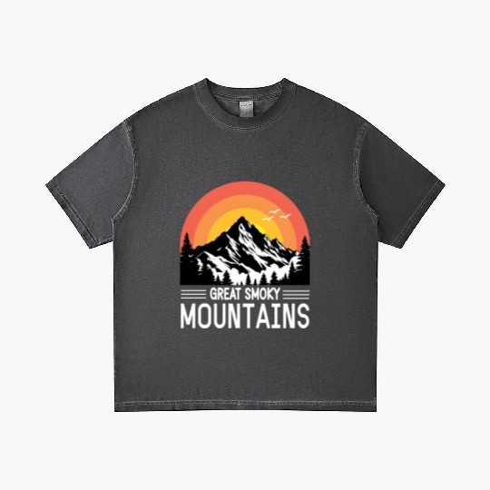 Great Smoky mountain Gradient T Shirts