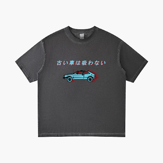 Japanese Car Gradient T Shirts