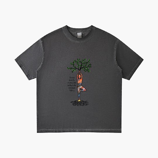 Thriving Tree Gradient T Shirts