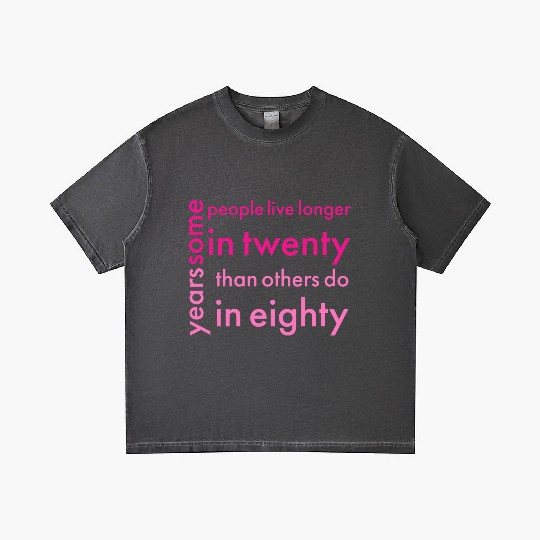 doctor who quotes ,some people live longer in twen Gradient T Shirts