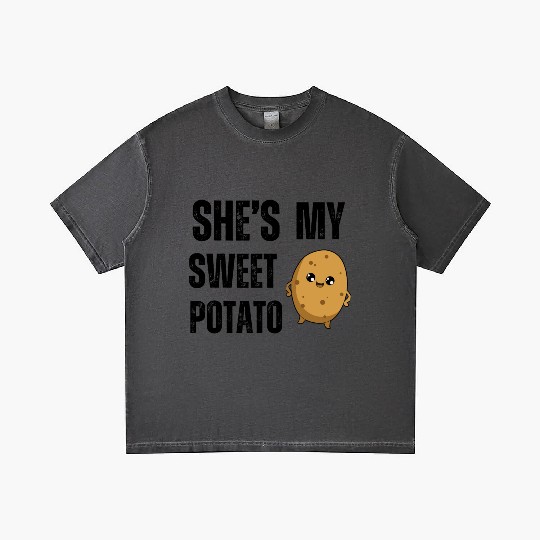 She s My Sweet Potato Gradient T Shirts