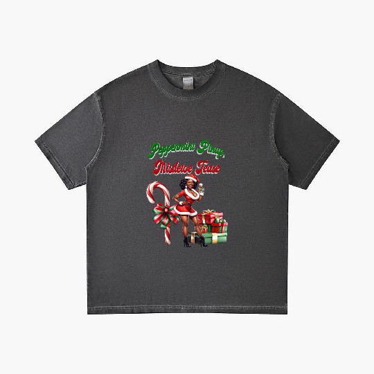 Peppermint Pinup, Mistletoe Tease Gradient T Shirts