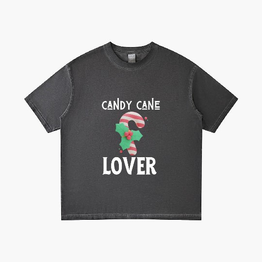 Candy Cane Lover Christmas Peppermint Candy Canes Gradient T Shirts