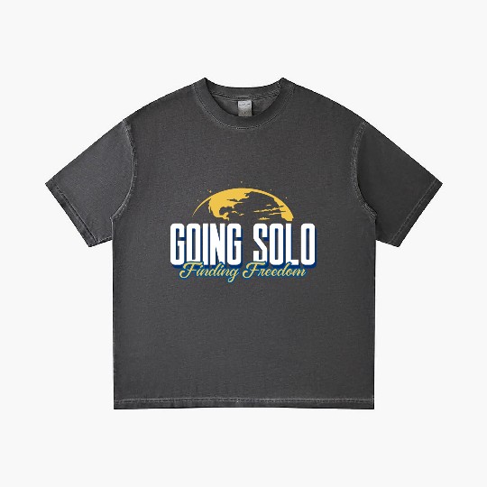 Going Solo, Finding Freedom, Solo Travel, Travel, Gradient T Shirts