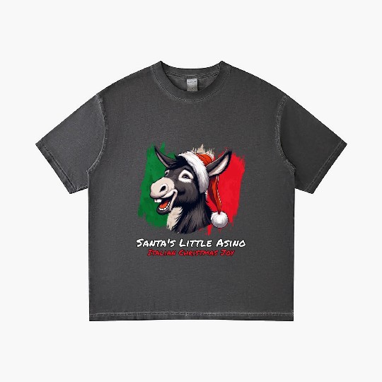 Dominic The Italian Christmas Donkey Gifts Gradient T Shirts