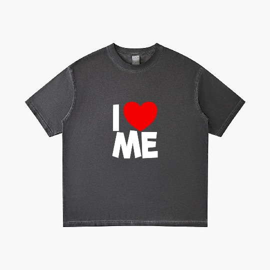 I Love Me Red Heart Self Love Affirmation Gradient T Shirts