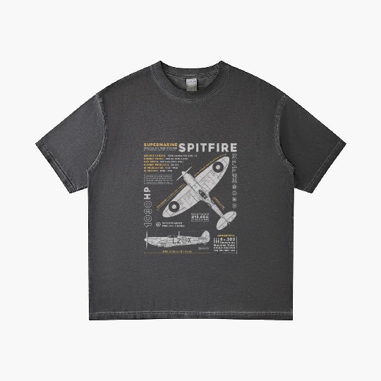Supermarine Spitfire Gradient T Shirts