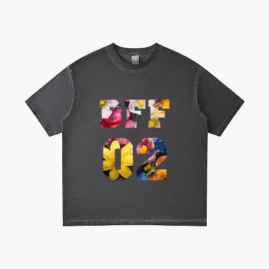 Flower Best Friends for 3 - BFF 02 Gradient T Shirts