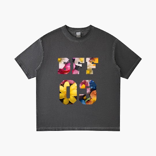 Flower Best Friends for 3 - BFF 03 Gradient T Shirts