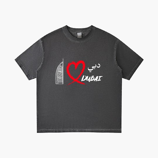 i love dubai Gradient T Shirts