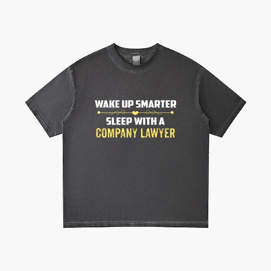 Wake Up Smarter Sleep With A COMPANY LAWYER Gradient T Shirts