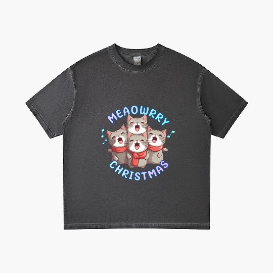 Christmas Kittens sing lovely Christmas song Gradient T Shirts
