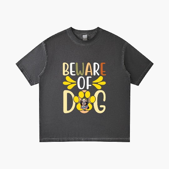 Beware Of Dog Gradient T Shirts