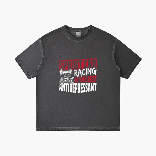 Sprint Car Racing Is The Best Antidepressant Gradient T Shirts