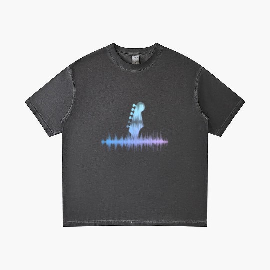 Guitar Player Gift Vintage Guitarist Gradient T Shirts