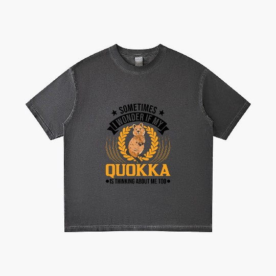 Quokka Gift Short-tailed Kangaroo Gradient T Shirts