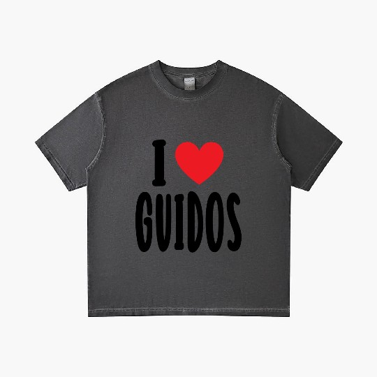 I Heart My Italian Wife I Love Guidos Gradient T Shirts
