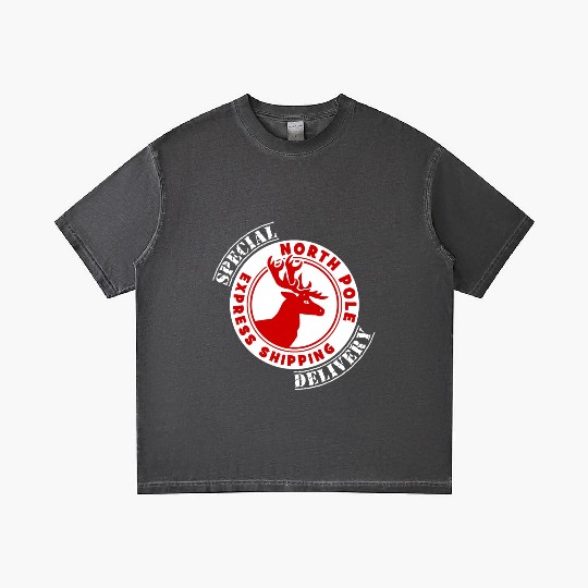 NORTH POLE SPECIAL DELIVERY Gradient T Shirts