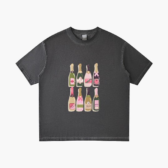 Champagne Bottles New Year Eves 2022 Py Gradient T Shirts
